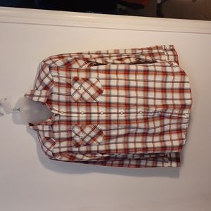 American Eagle Button Down Large Plaid